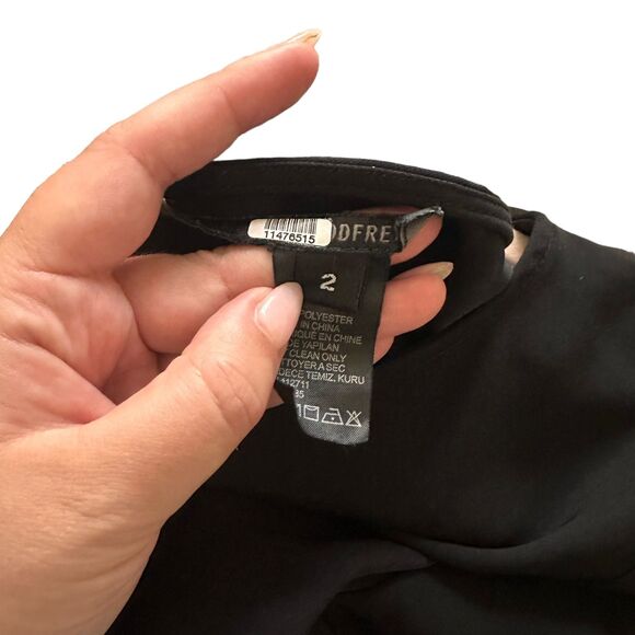 JAY GODFREY Linden Slit Sleeve‎ Blouse Sz 2 - Picture 5 of 6